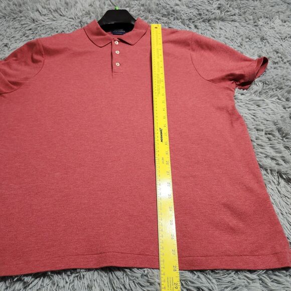 Polo Ralph Lauren Polo Classic Fit Polo Shirt Mens Size XL XLarge Red‎ Cotton - Picture 7 of 11